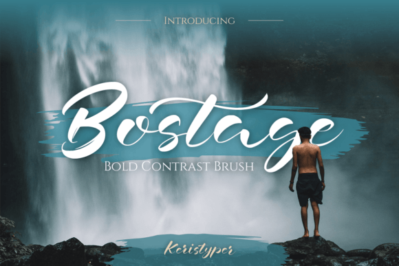 Bostage Font