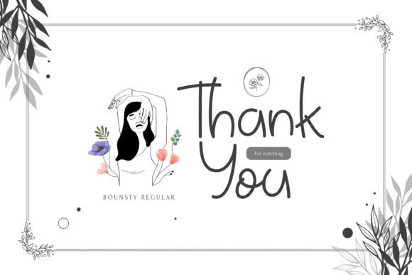 Bounsty Font Poster 11