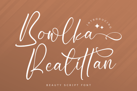 Bowlka Realittan Font