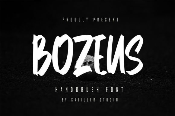 Bozeus Font Poster 1