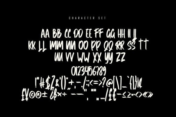 Bozeus Font Poster 6