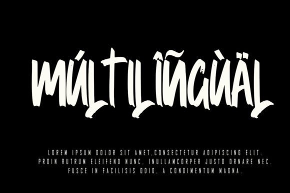 Bozeus Font Poster 7