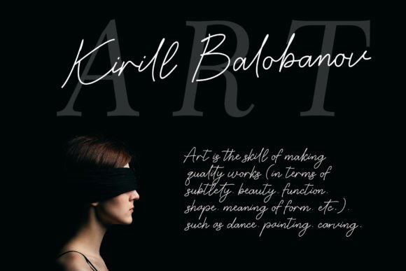 Brastagi Signature Font Poster 7
