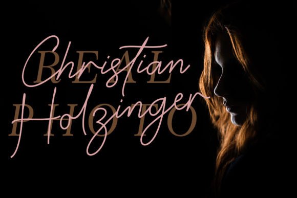 Brastagi Signature Font Poster 8