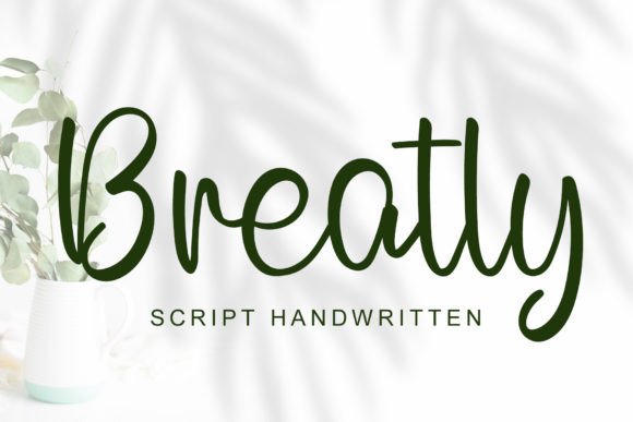 Breatly Font Poster 1