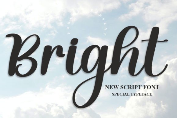 Bright Font Poster 1