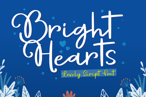 Bright Hearts Font Poster 1