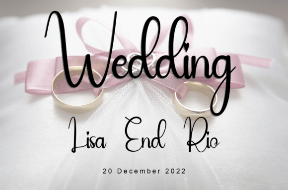 Bright Night Font Poster 3