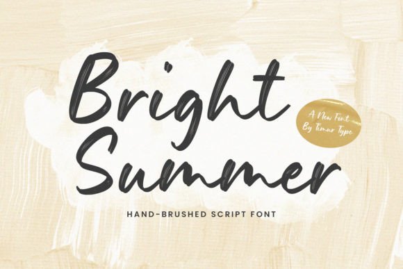 Bright Summer Font