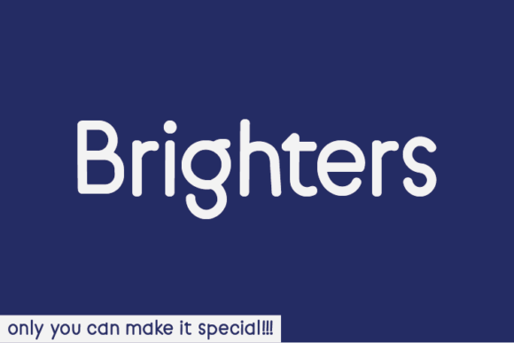 Brighters Font