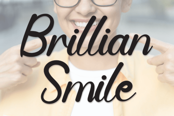 Brillian Smile Font Poster 1