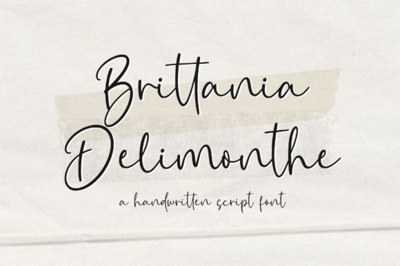 Brittania Delimonthe Font