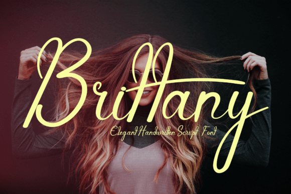 Brittany Font Poster 1