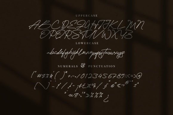 Brittany Signature Font Poster 8