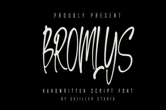 Bromlys Font Poster 1