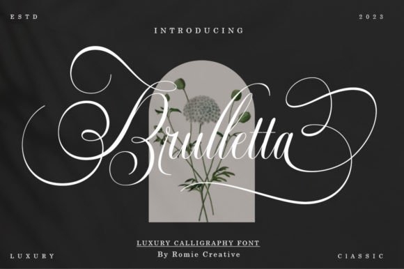 Brulletta Font Poster 1