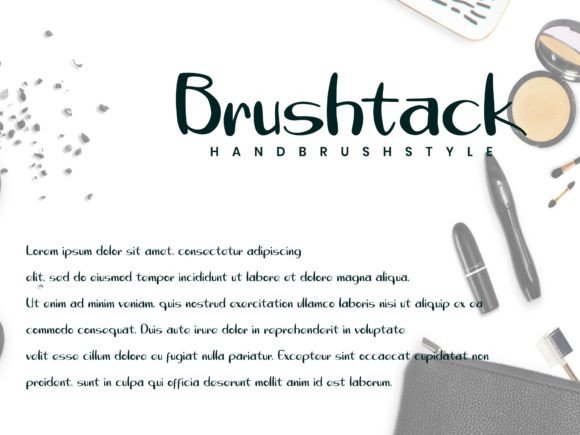 Brushtack Font Poster 4