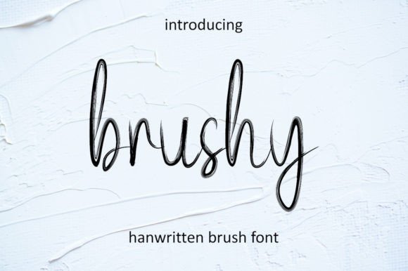 Brushy Font
