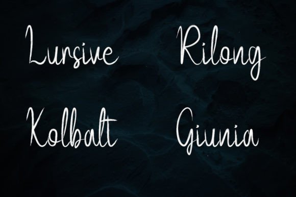 Brushy Font Poster 5