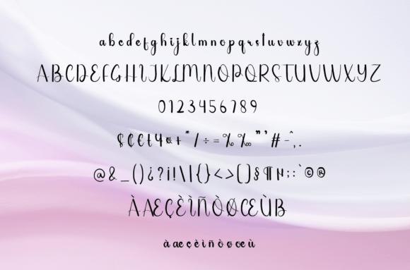 Bulbous Font Poster 6