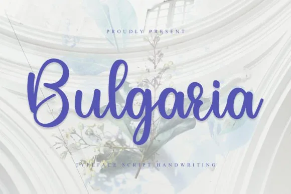 Bulgaria Font Bulgaria Font Poster 1