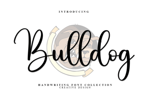 Bulldog Font Poster 1