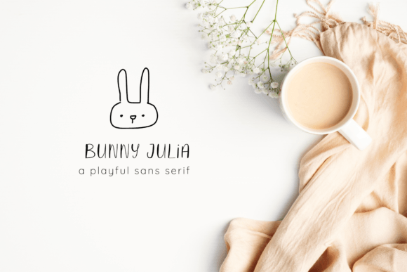 Bunny Julia Font Poster 10
