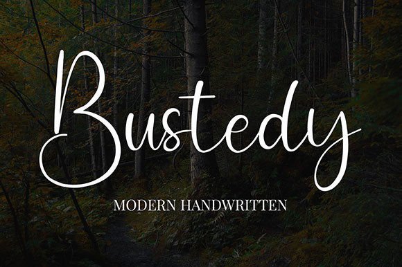 Bustedy Font