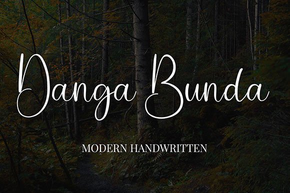Bustedy Font Poster 3