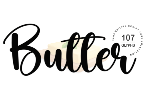 Butter Font Poster 1