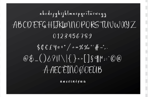 Butter Signature Font Poster 6