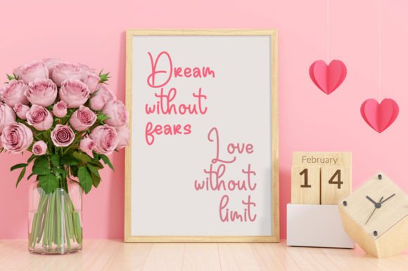 Butterfly Font Poster 6