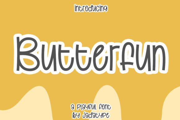 Butterfun Font Poster 1