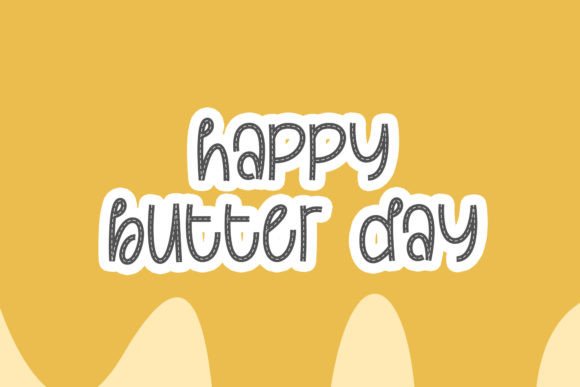 Butterfun Font Poster 4