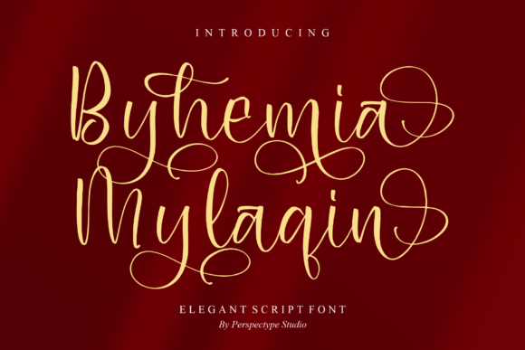 Byhemia Mylaqin Font