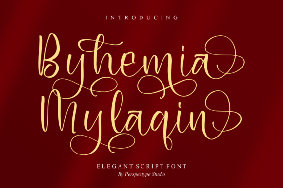 Byhemia Mylaqin Font Poster 1