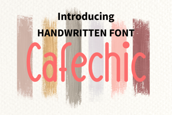 Cafechic Font Poster 1