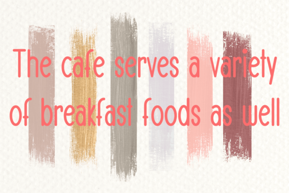 Cafechic Font Poster 2