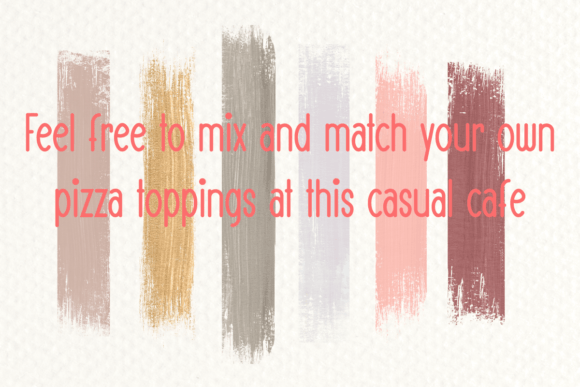 Cafechic Font Poster 3