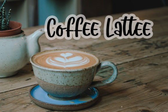 Caffein Font Poster 2