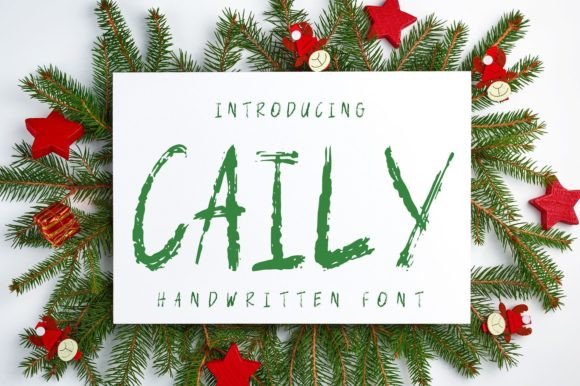 Caily Font Poster 1