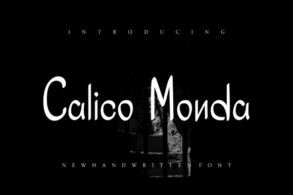 Calico Monda Font Poster 1