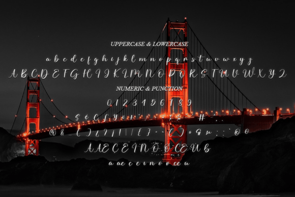 California Font Poster 6