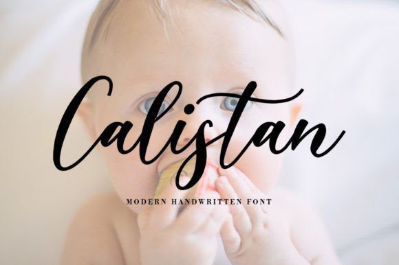 Calistan Font Poster 1