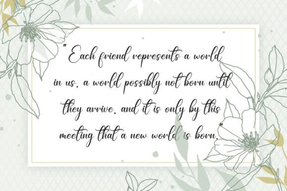 Calistine Font Poster 2