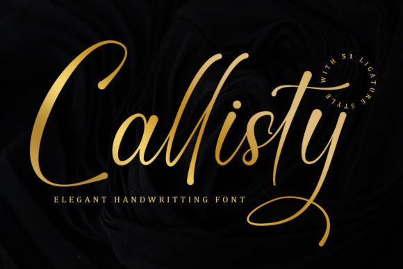 Callisty Font Poster 1