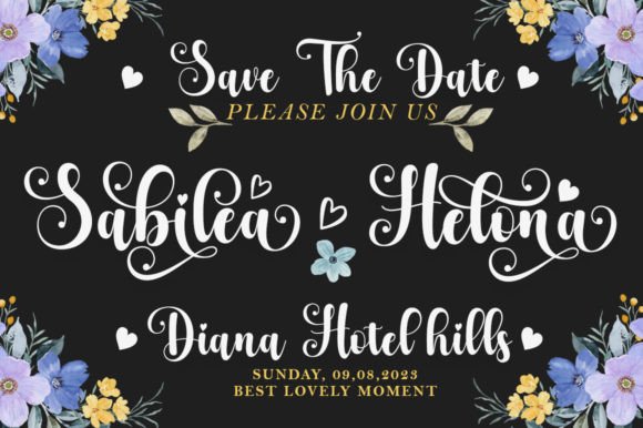 Calosta Font Poster 6