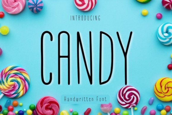 Candy Font Poster 1