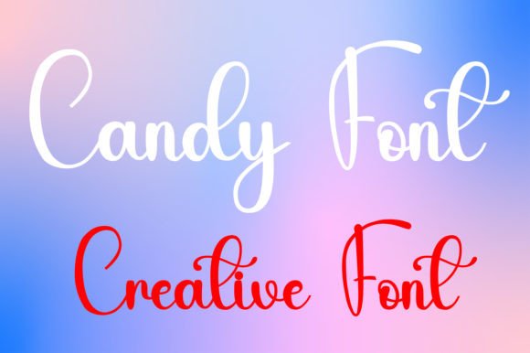 Candy Font Poster 3