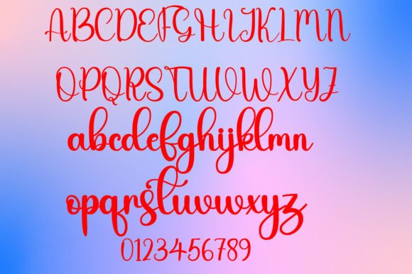 Candy Font Poster 4